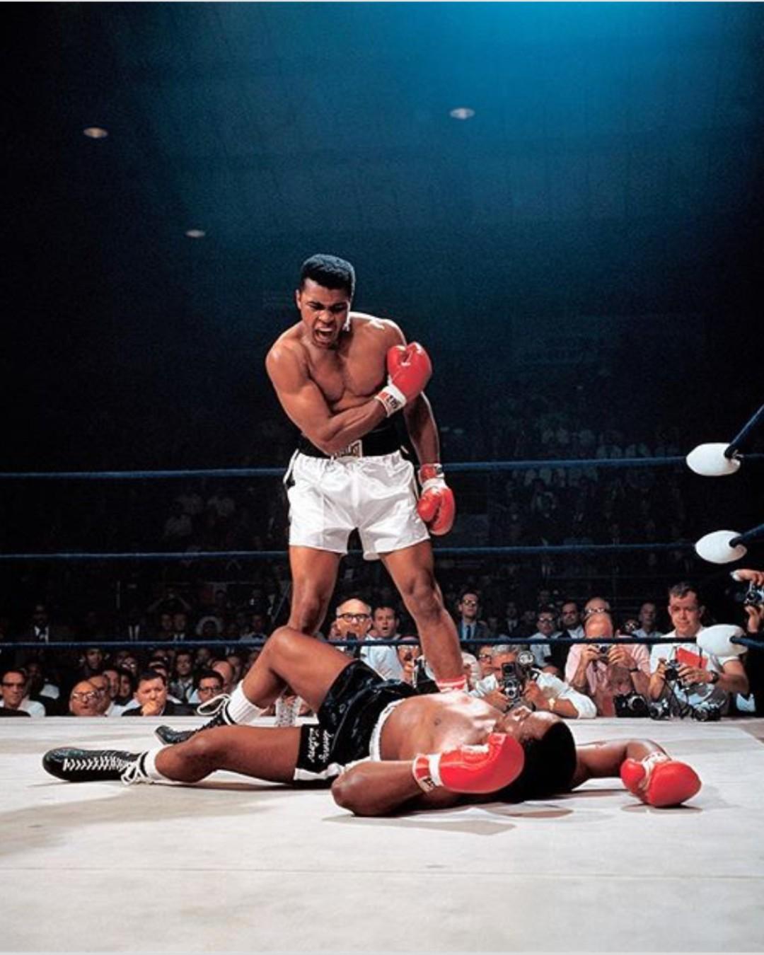 Neil Leifer - Muhammad Ali vs. Sonny Liston.