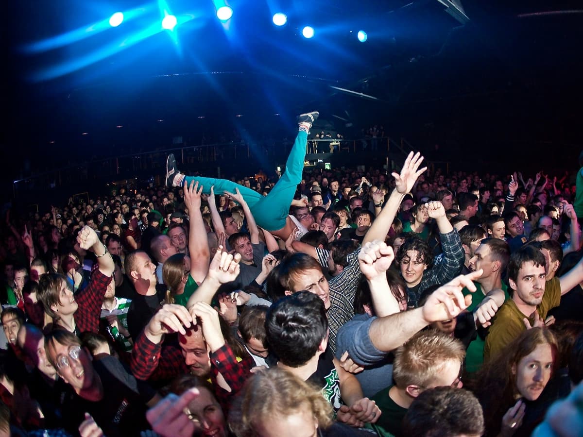 Event photography example Event photography example of crowd.