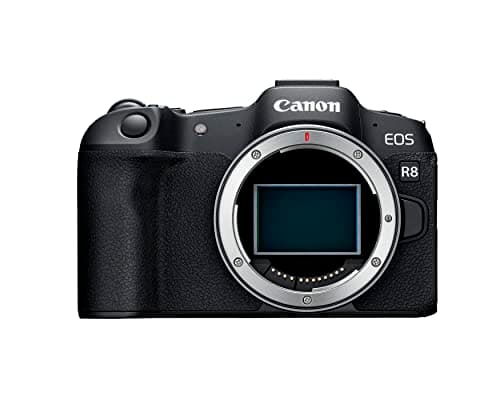 Picture of the Canon EOS R8 camera