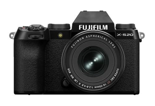 Picture of the Fujifilm X-S20 camera